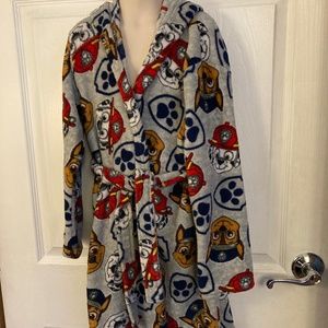 Very Plush Paw Patrol Robe like new
